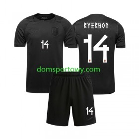 Koszulka Norwegia Julian Ryerson 14 Dziecięcy Wyjazdowe Koszulki Piłkarskie World Cup 2026 Krótki Rękaw
